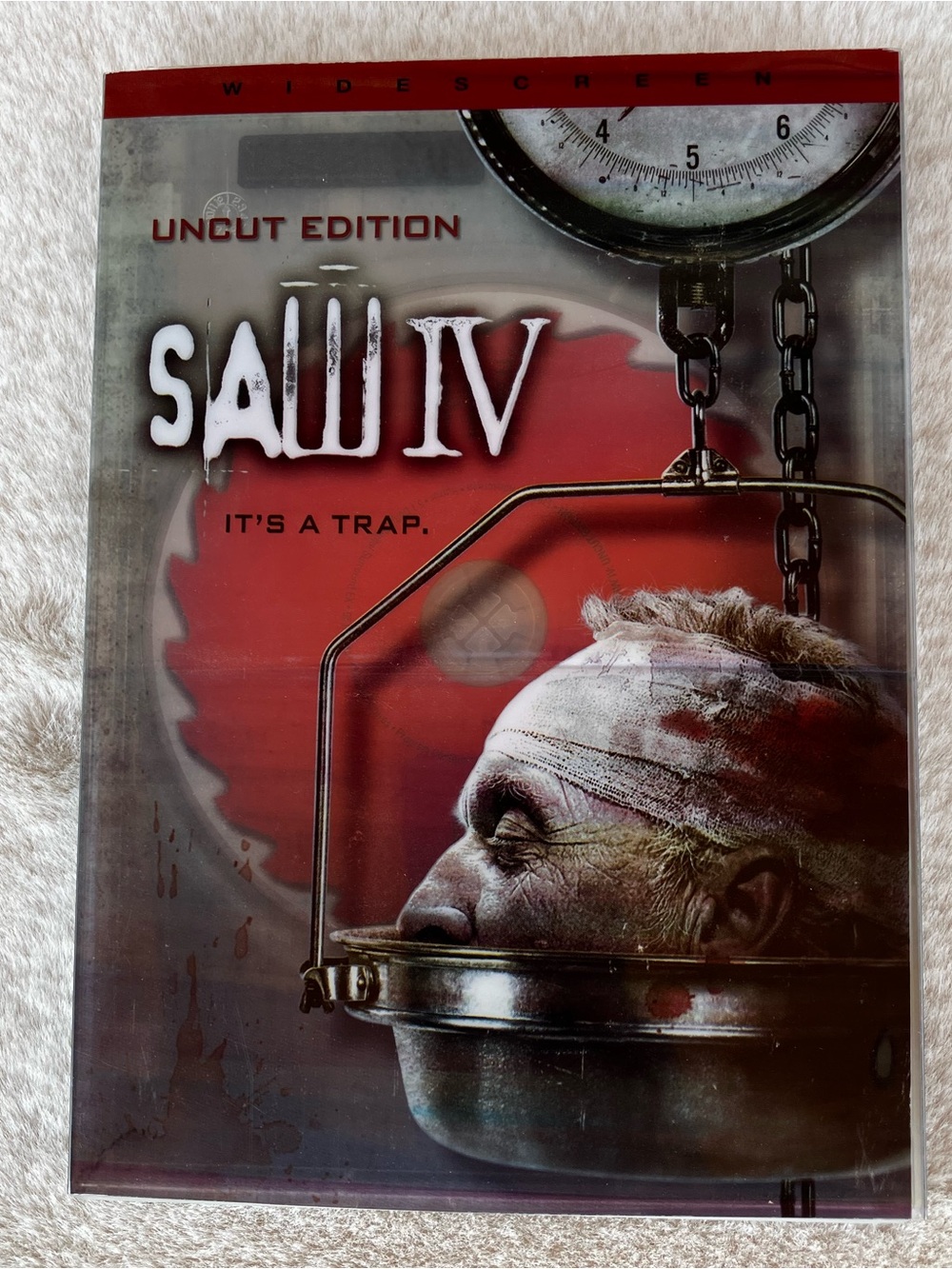 5/$20 DVDs | Saw IV Uncut Edition Widescreen 2007 Horror Thriller Tobin Bell